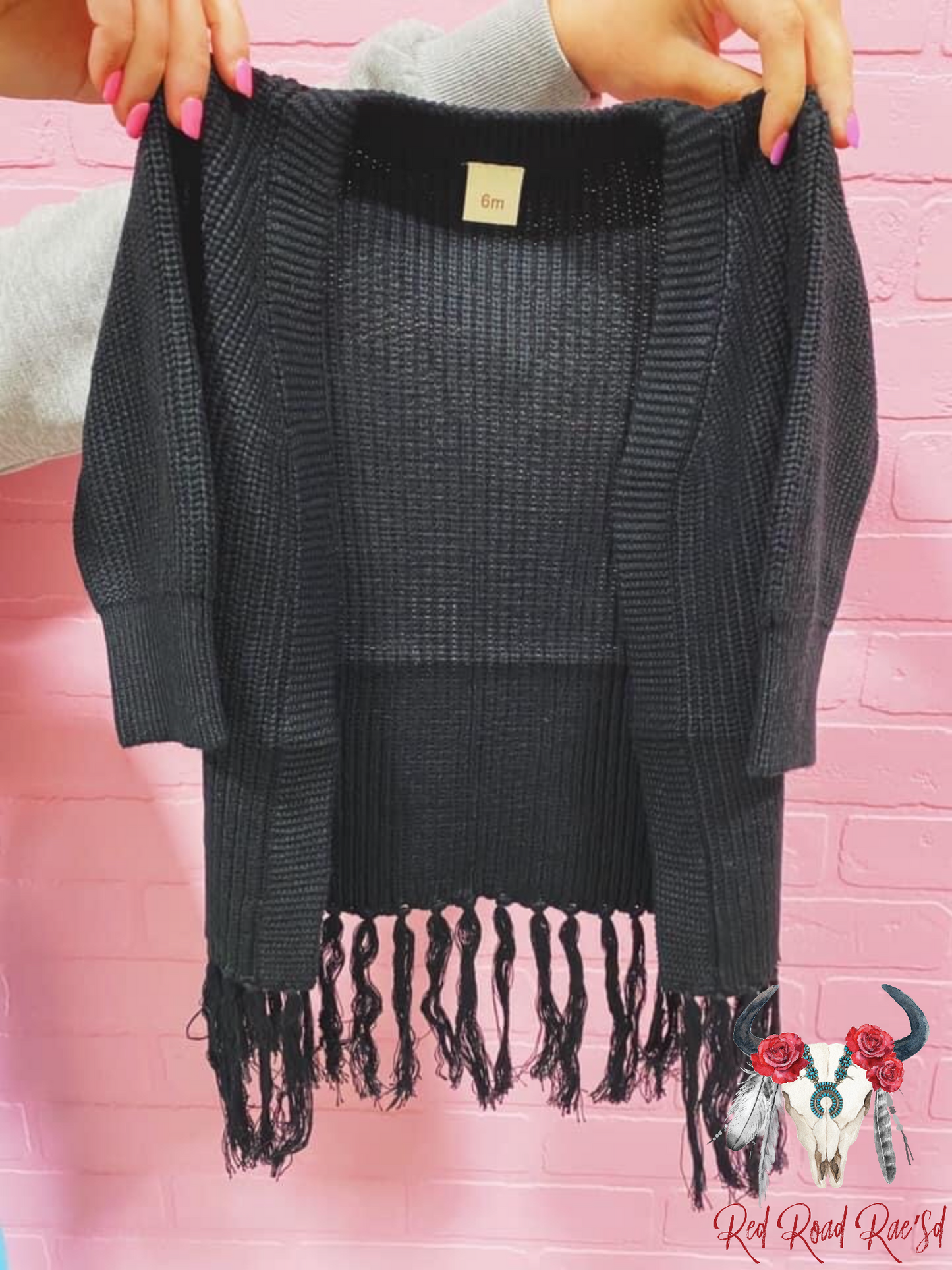 Knit Fringe Cardigan