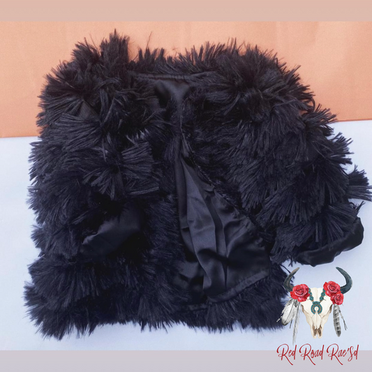 Black Shaggy Jacket