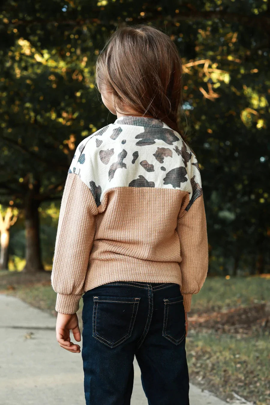 Mini- GIRLS TAKING STOCK COLORBLOCK TOP