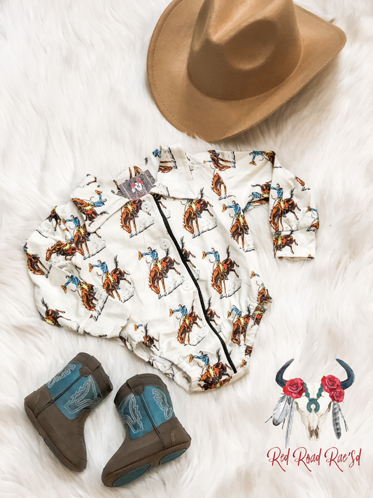 Vintage Cowboy Buttonup