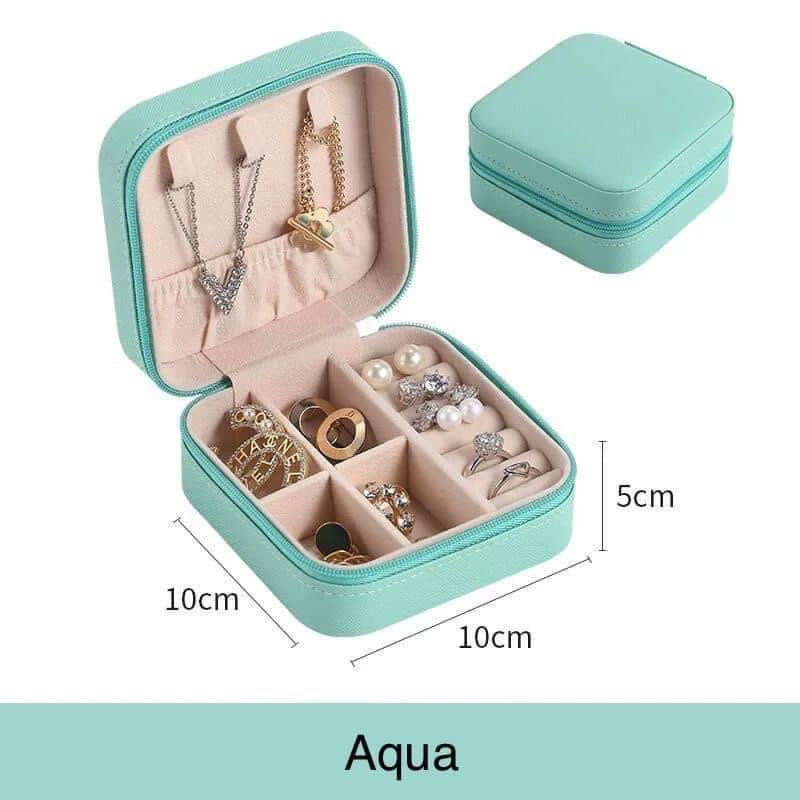 Small Travel Jewelry Case