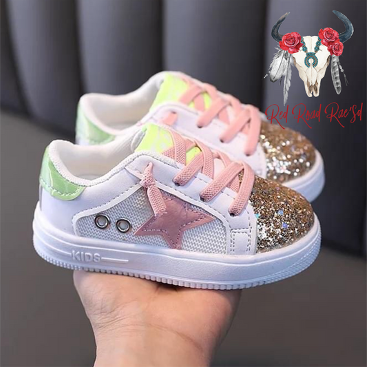 Star Struck Sneakers-Pink