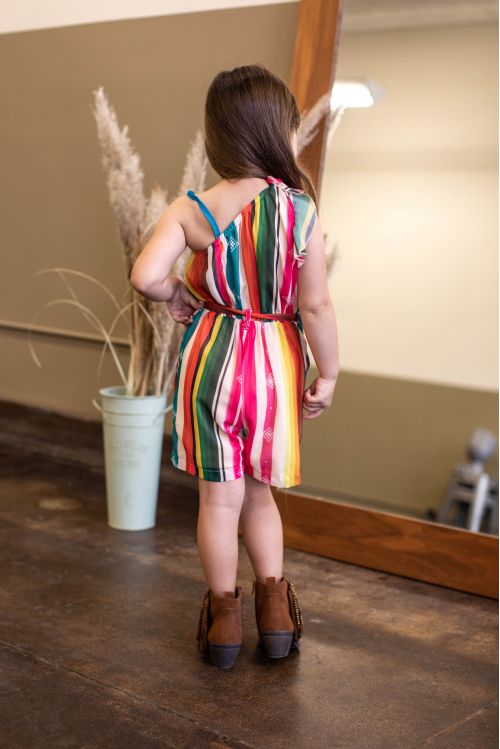 Zoe Aztec Serape Romper